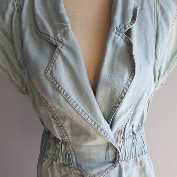 NWOT Blank NYC denim mini dress size XS - Picture 4 of 10